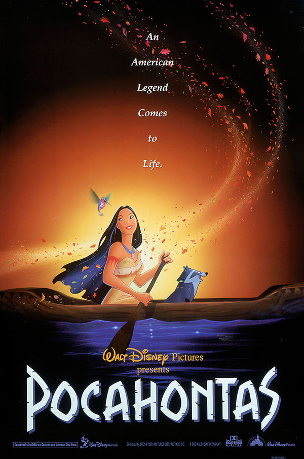 Pocahontas collectible figurine showcasing intricate details from the front