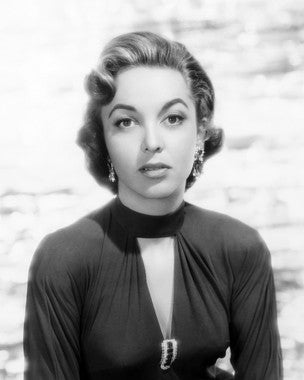 Beverly Garland decorative wall art in a modern living room setting.