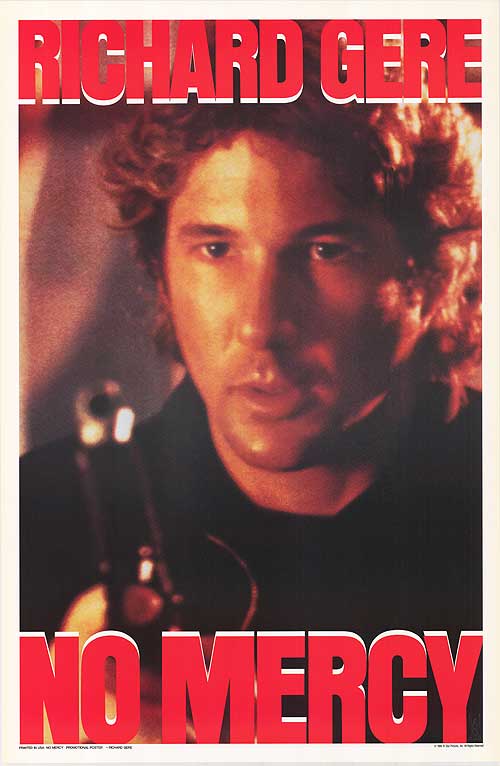 Richard Gere in a dramatic scene from No Mercy, showcasing intense emotions.