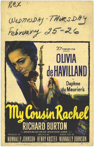 Cover of My Cousin Rachel, showcasing its elegant design and inviting readers into Daphne du Maurier's world.