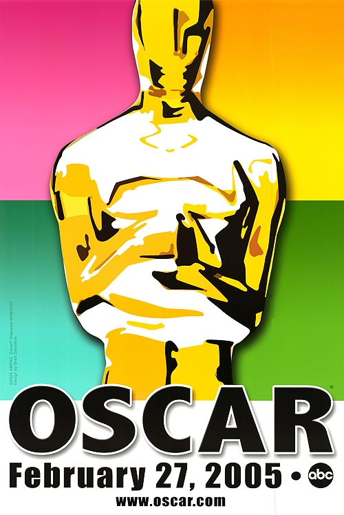 Oscar statuette shining under spotlight, representing prestigious film awards