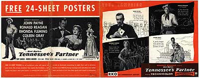 Cover of Tennessee's Partner novel showcasing its classic design.