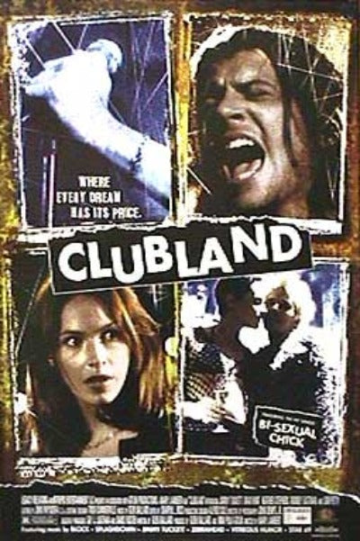 Crowd enjoying a live concert at Clubland with vibrant lights and energetic performances.