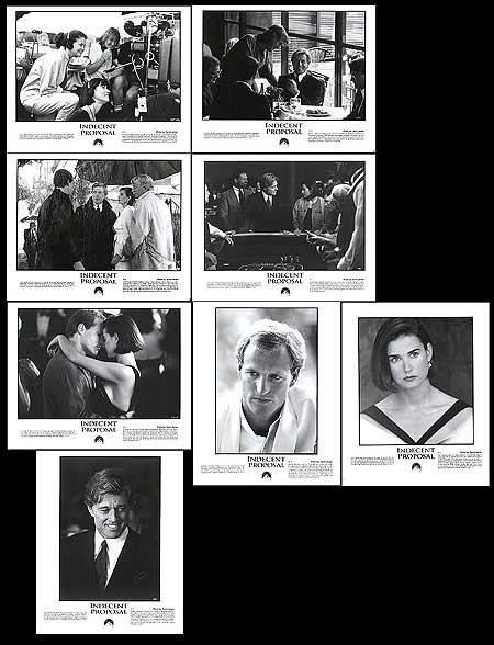 DVD cover art for Indecent Proposal 8-film collection showcasing provocative imagery