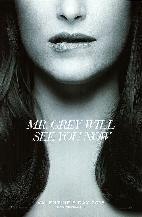 Close-up of Fifty Shades of Grey paperback cover featuring subtle grayscale tones and minimalist typography – bestselling books category