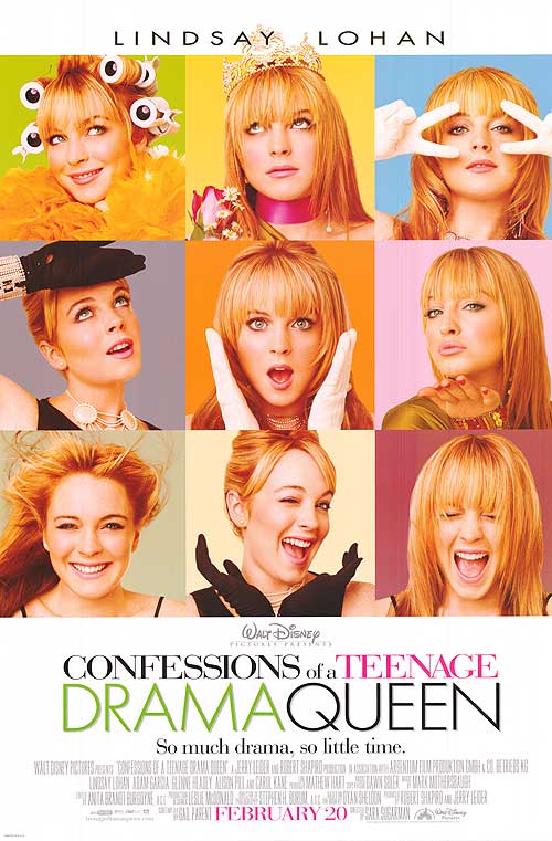Cover of Confessions of a Teen Drama Queen showcasing a young girl in a colorful outfit, reflecting teen drama.