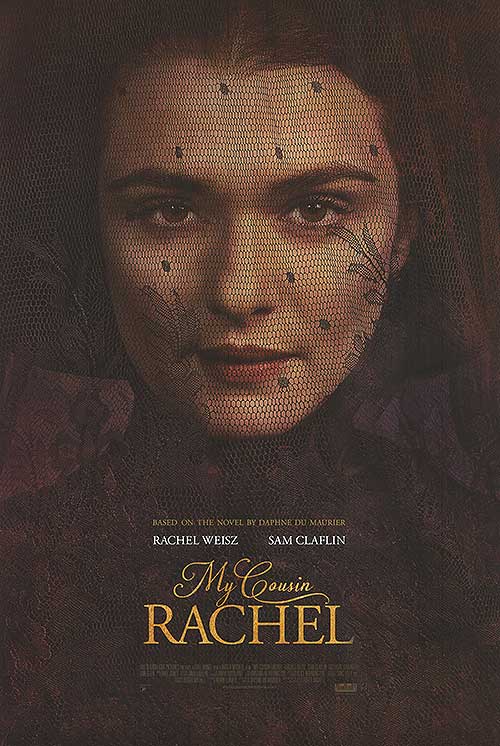 Cover of My Cousin Rachel showcasing its intriguing design and title.