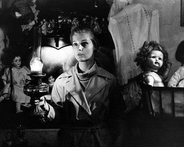Bunny Lake Is Missing DVD cover featuring Carol Lynley in a dramatic pose.