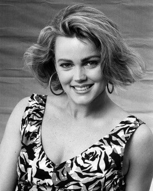 Close-up of Belinda Carlisle vinyl record album cover for collectors