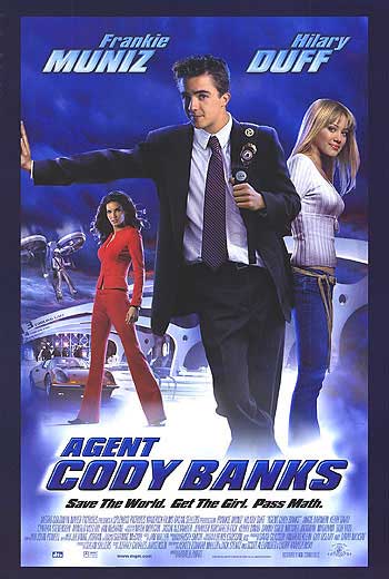 Agent Cody Banks action figure in a dynamic pose, showcasing its detailed design.