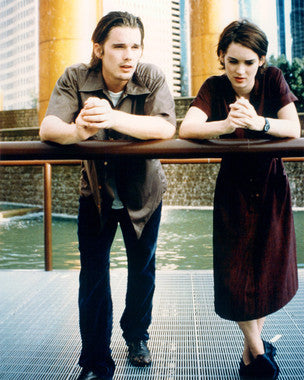 Reality Bites DVD cover featuring Winona Ryder and Ethan Hawke.