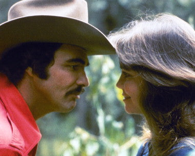 Smokey and the Bandit DVD cover featuring Burt Reynolds and Sally Field