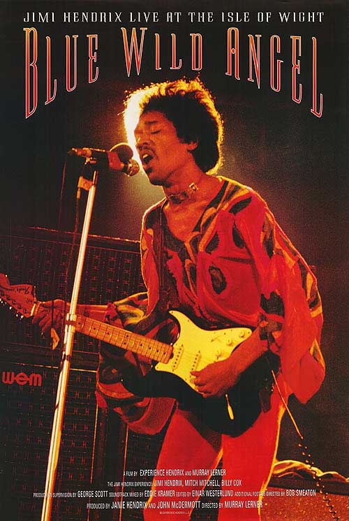 Jimi Hendrix Live at the Isle of Wight vinyl cover art, perfect for collectors