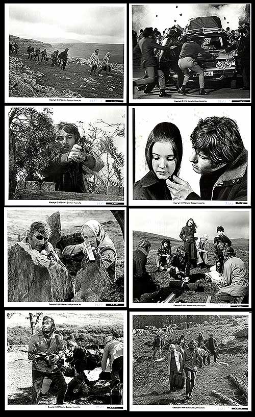 Authentic No Blade of Grass collectible movie still showing a key scene.