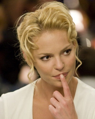 Close-up of a Katherine Heigl signed photo, perfect for display in your collection.