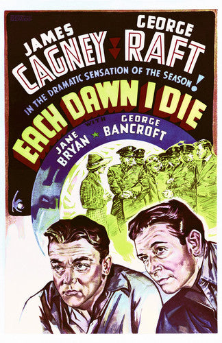 Book cover of Each Dawn I Die featuring a gritty crime scene and intense atmosphere