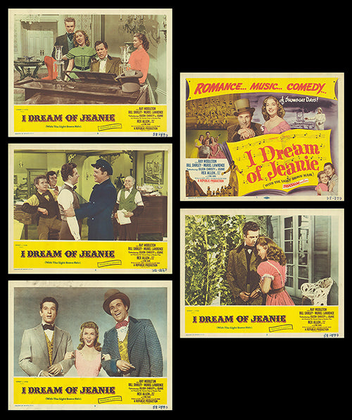 I Dream of Jeanie collectible doll set showcasing five unique vintage figurines from the beloved TV show.