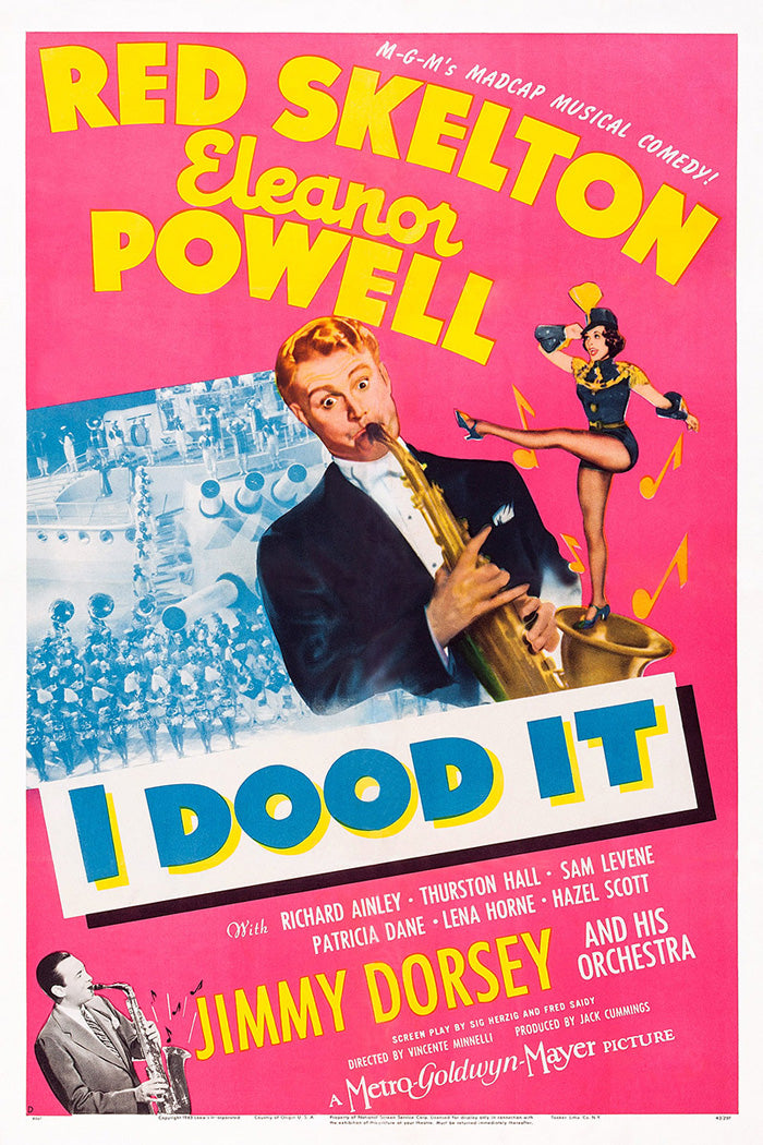 Close-up of 'I Dood It' art print showcasing vivid colors and detailed giclee finish