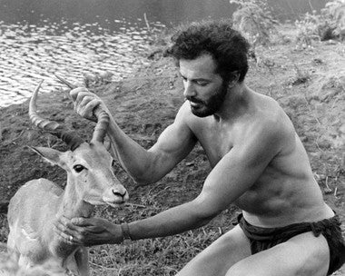 Poster of Naked Prey featuring Cornel Wilde in a wilderness setting