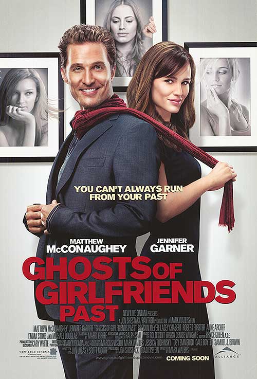 Matthew McConaughey in Ghosts of Girlfriends Past during a romantic comedy scene