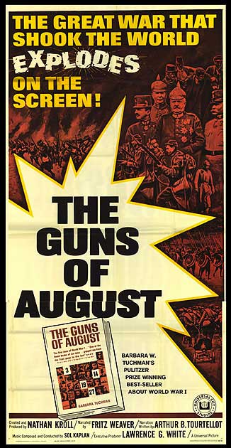 Top-down view of Guns Of August board game laid out with all 3 sheets visible, ready for play