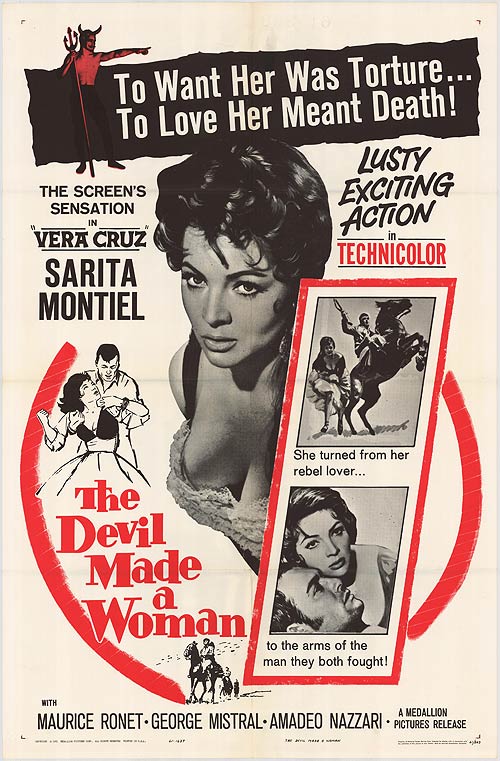 Cover art of 'Devil Made a Woman' showcasing vibrant colors and artistic design.