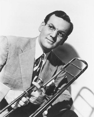 Cover of Glenn Miller Big Band Classics Collection featuring bold colors and iconic imagery.