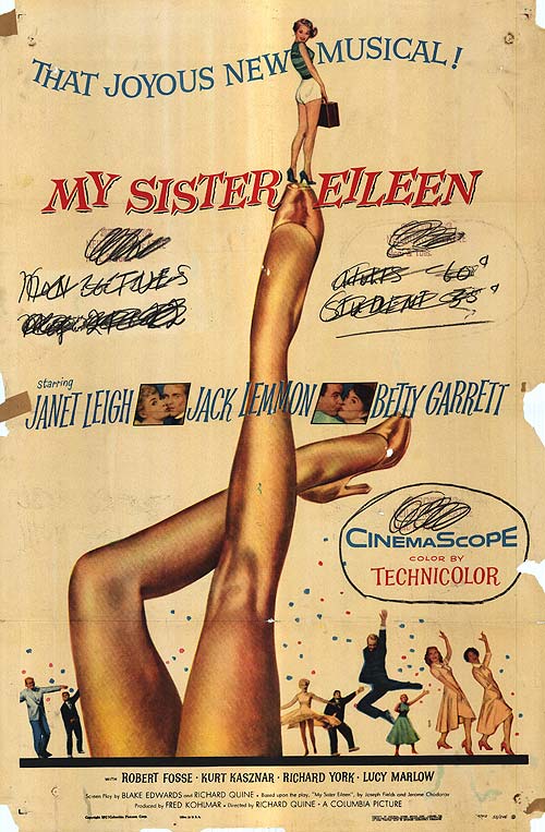 Cover of My Sister Eileen highlighting the vibrant New York City setting.