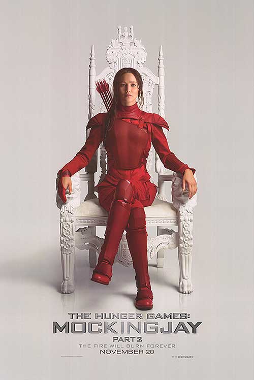 Hunger Games Mockingjay Part Two collectible edition showcasing Katniss Everdeen