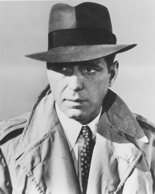 Close-up of a Humphrey Bogart top rated film poster for sale