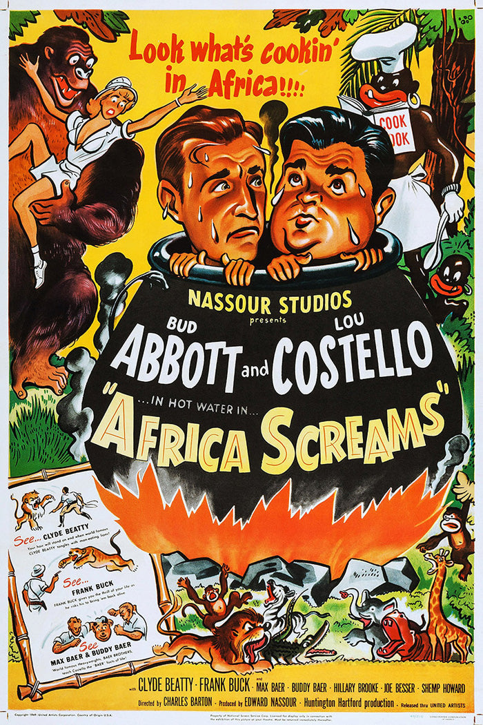 Vivid Africa Screams giclee print displayed in a modern living room setting