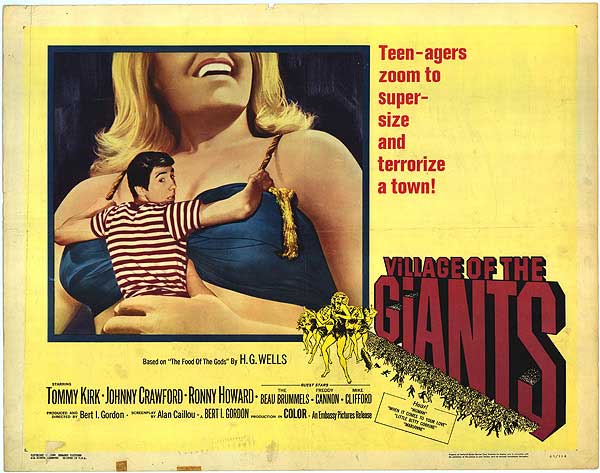 Scene from Village Of The Giants showcasing its quirky characters and humor.