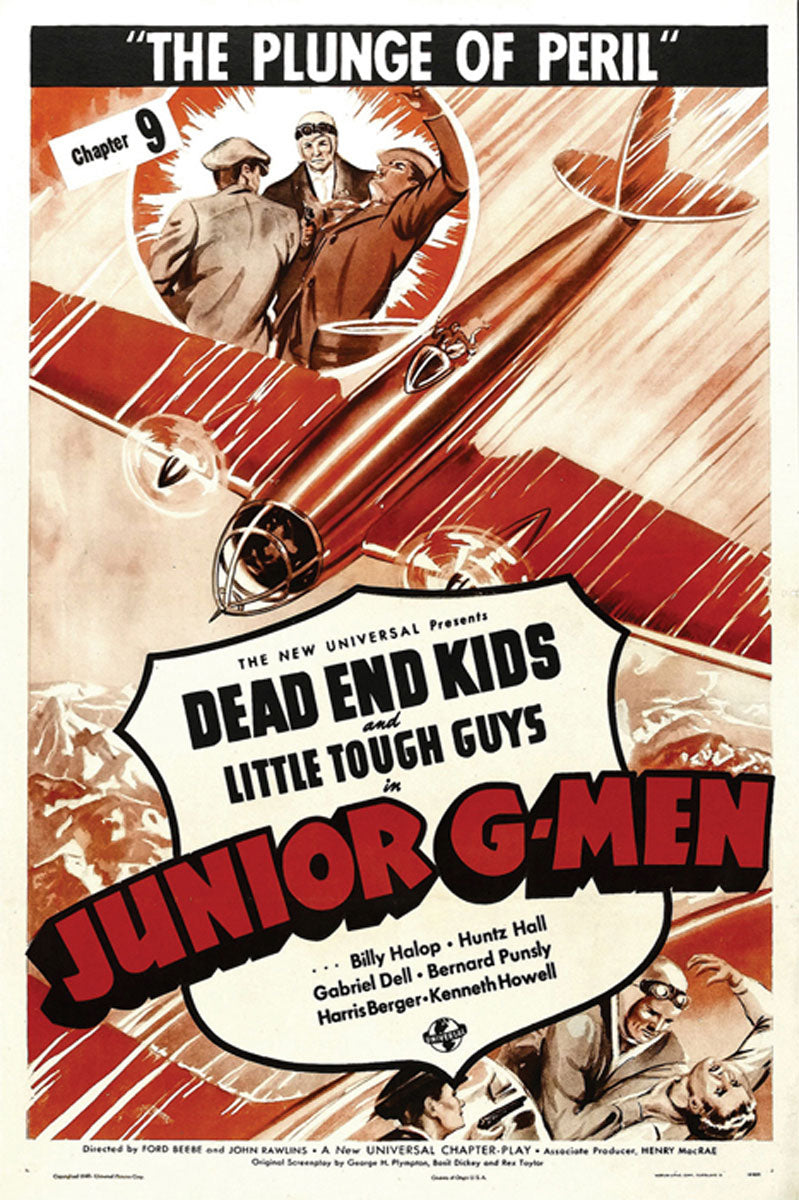 Junior G-Men giclee print displayed in a modern living room
