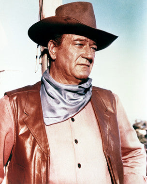 Close-up of John Wayne cowboy boots showcasing quality craftsmanship.