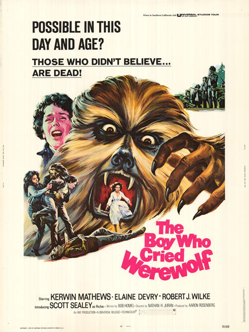 Cover of The Werewolf Who Cried featuring a whimsical werewolf character.