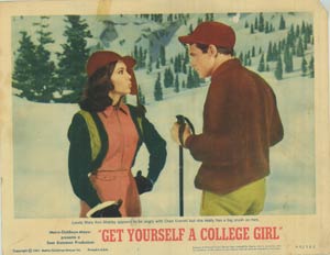 College Girl soundtrack vinyl showcasing classic 1960s jazz album cover.