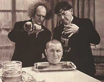 Ultimate Three Stooges DVD Collection showcasing classic comedy films.