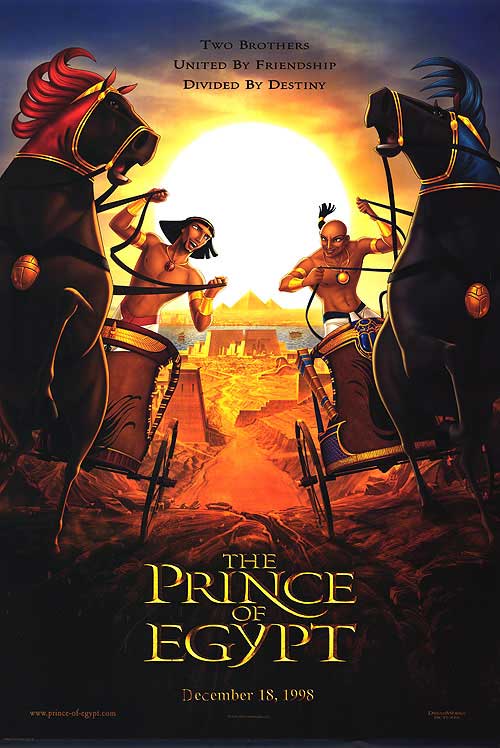 A stunning scene from The Prince of Egypt showcasing the vibrant animation style.
