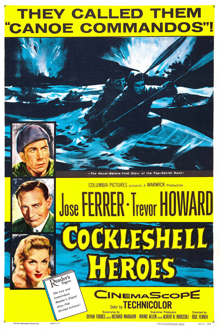 Cockleshell Heroes giclee print showcasing vibrant colors and intricate details, perfect for wall art.