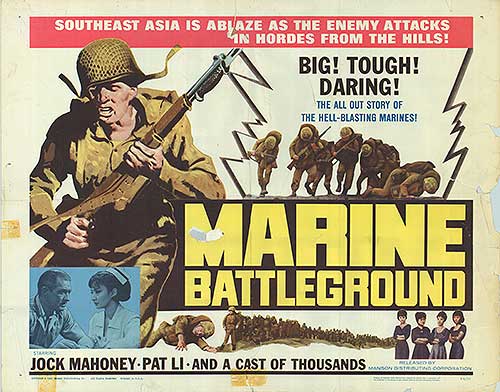 Gameplay screenshot of Marine Battleground Elite showing marine combat action