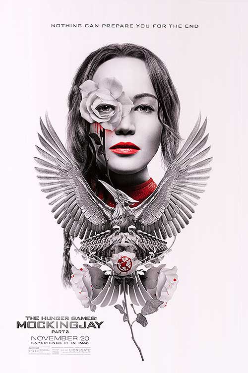 Close-up of Hunger Games Mockingjay pendant necklace, perfect for fans