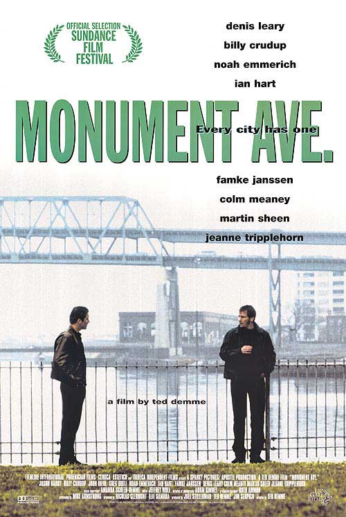 A detailed view of Monument Avenue showcasing its historic Confederate monuments.