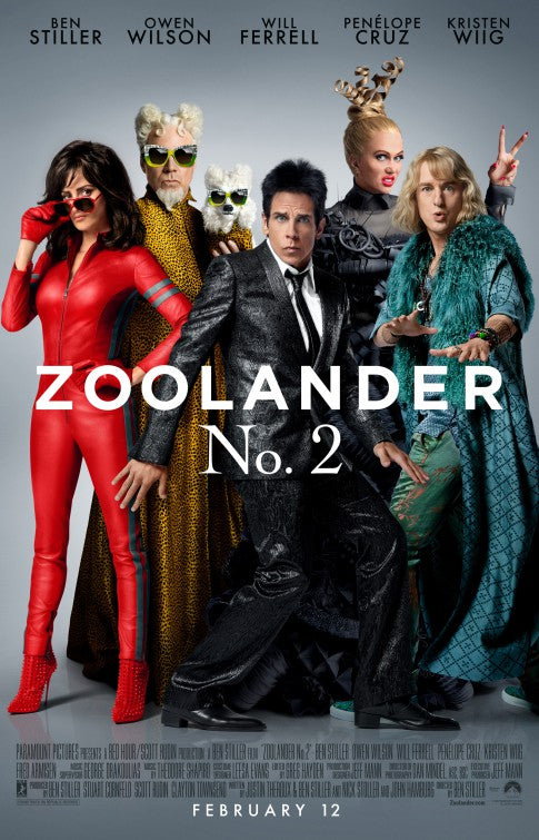 Derek Zoolander posing in a high-fashion setting from Zoolander 2.