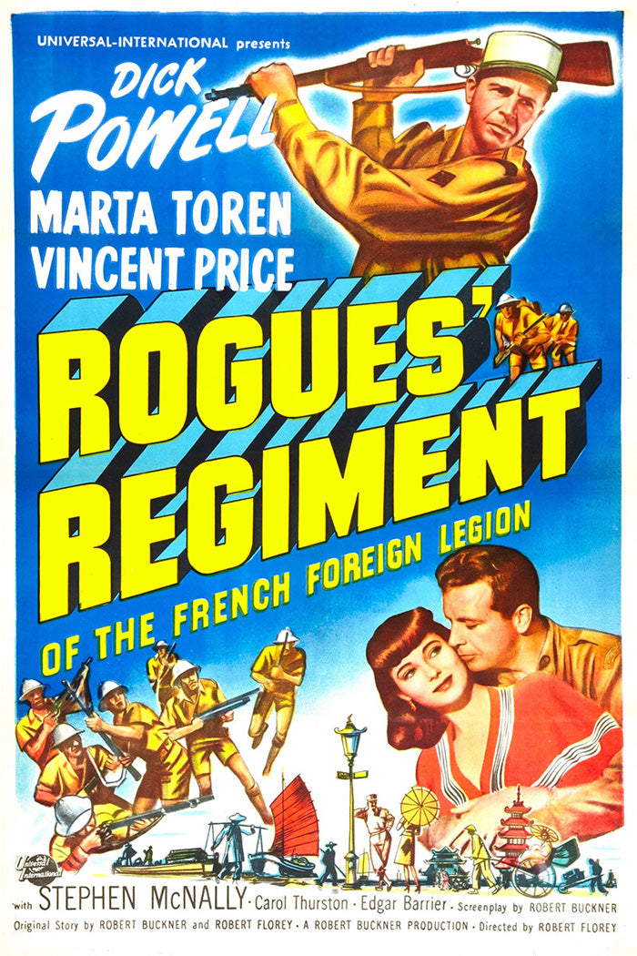 Close-up of Rogues' Regiment giclee print highlighting vibrant colors and fine details