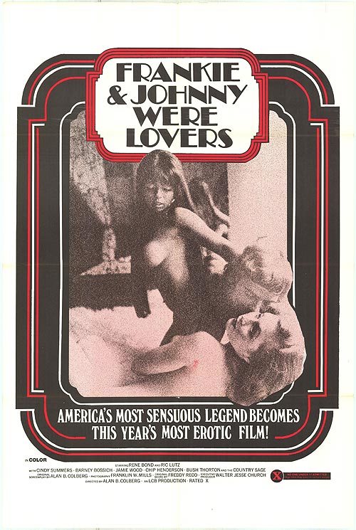 Frankie and Johnny musical performance showcasing the lead actors in an emotional scene