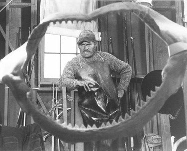 Cover of Jaws by Robert Shaw, showcasing the iconic shark.