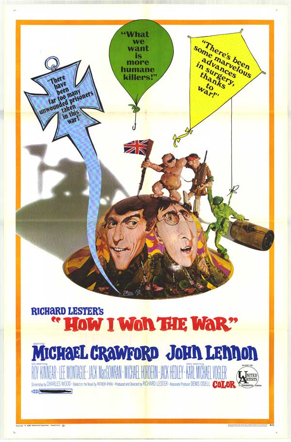 Front cover of How I Won The War, a classic war novel in hardcover