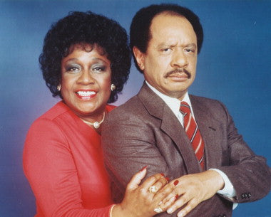 The Jeffersons Complete Series DVD cover featuring Sherman Hemsley and Isabel Sanford.