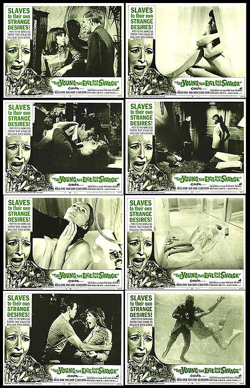 Close-up of Young The Evil And The Savage action figures highlighting detailed craftsmanship