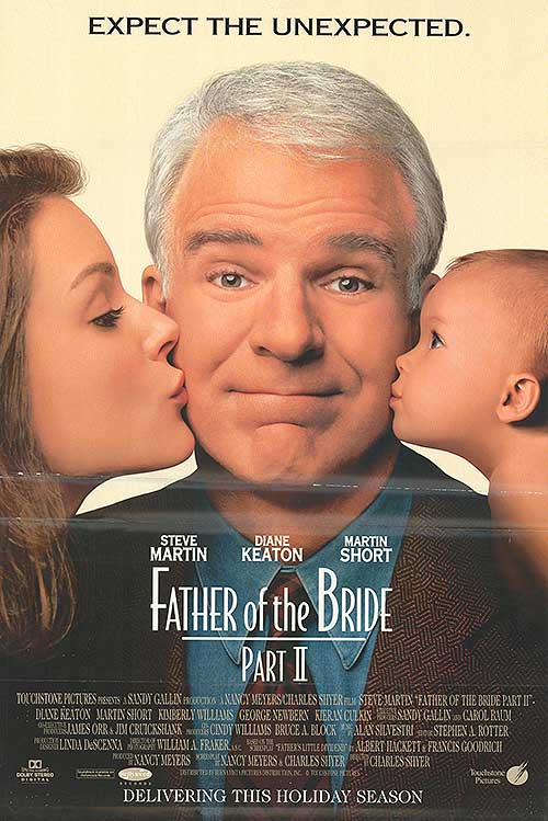 Father of the Bride movie poster featuring the iconic family scene.